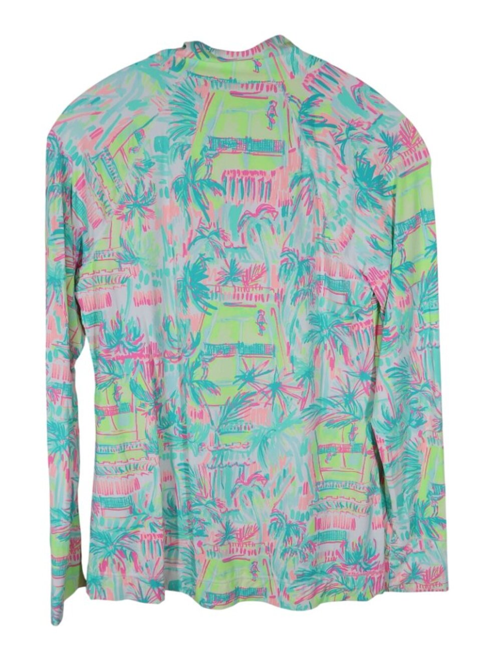 LILLY PULITZER Luxletic Meryl Hadlee Zip Up Jacket Size M Perfect Match Tennis - Picture 3 of 8